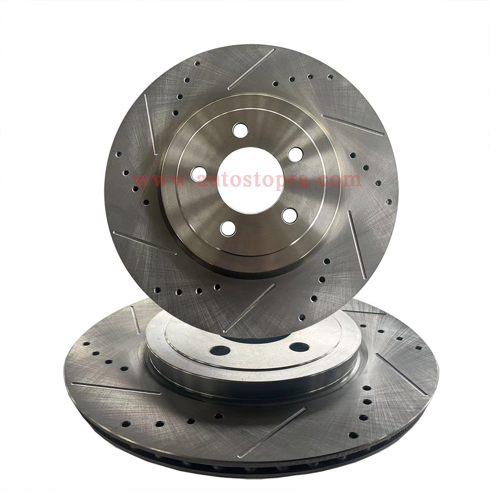 Custom Made High Speed Drilled Slotted Brake Disc
